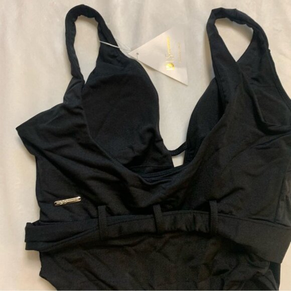 Buffbunny Collction Luxleisure One Piece Black Onyx Medium NWT - Picture 10 of 13